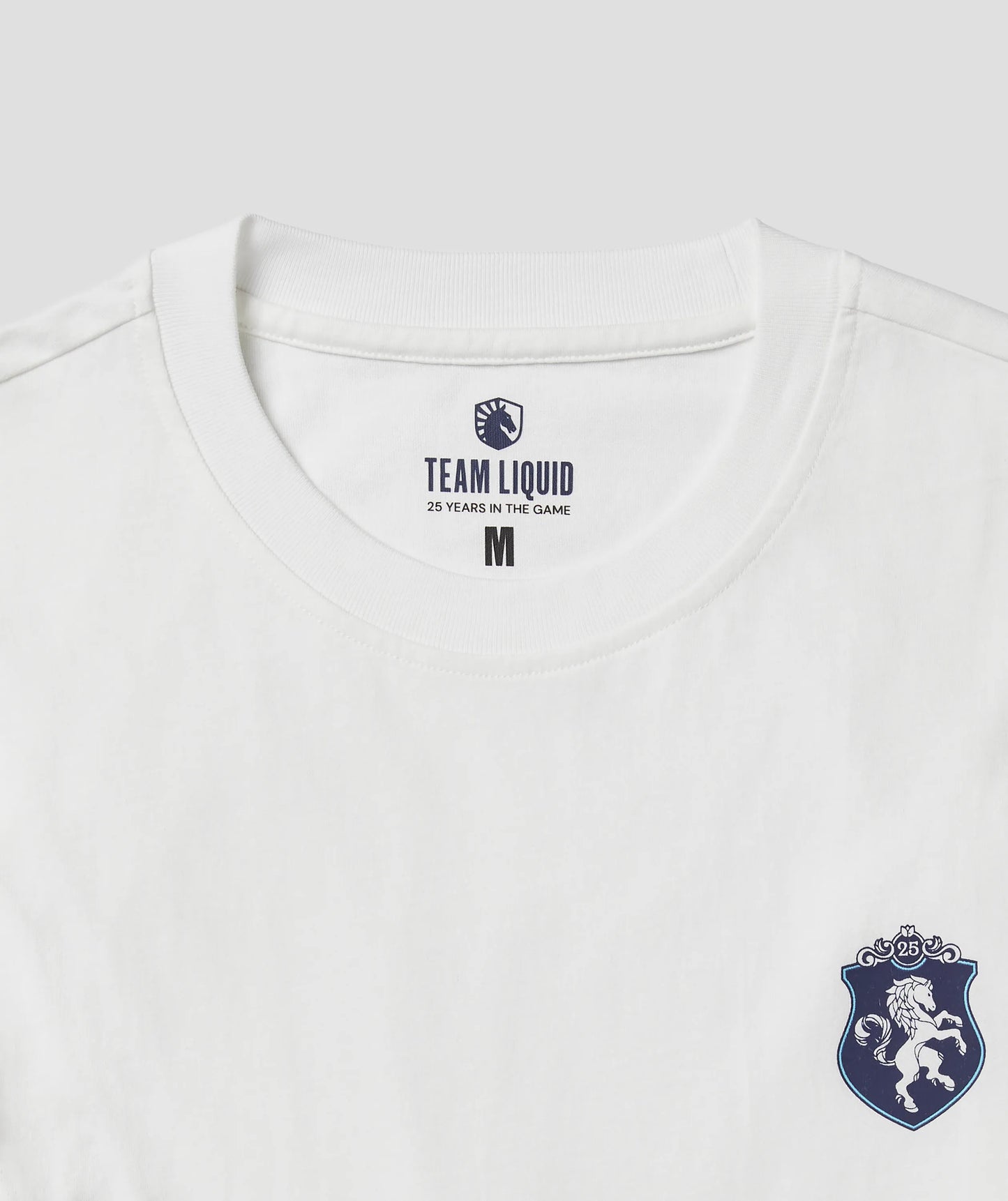 QUARTER CENTURY SMALL CREST TEE