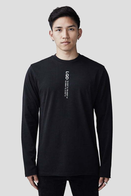 LQD RAW EDGE LONG SLEEVE TEE