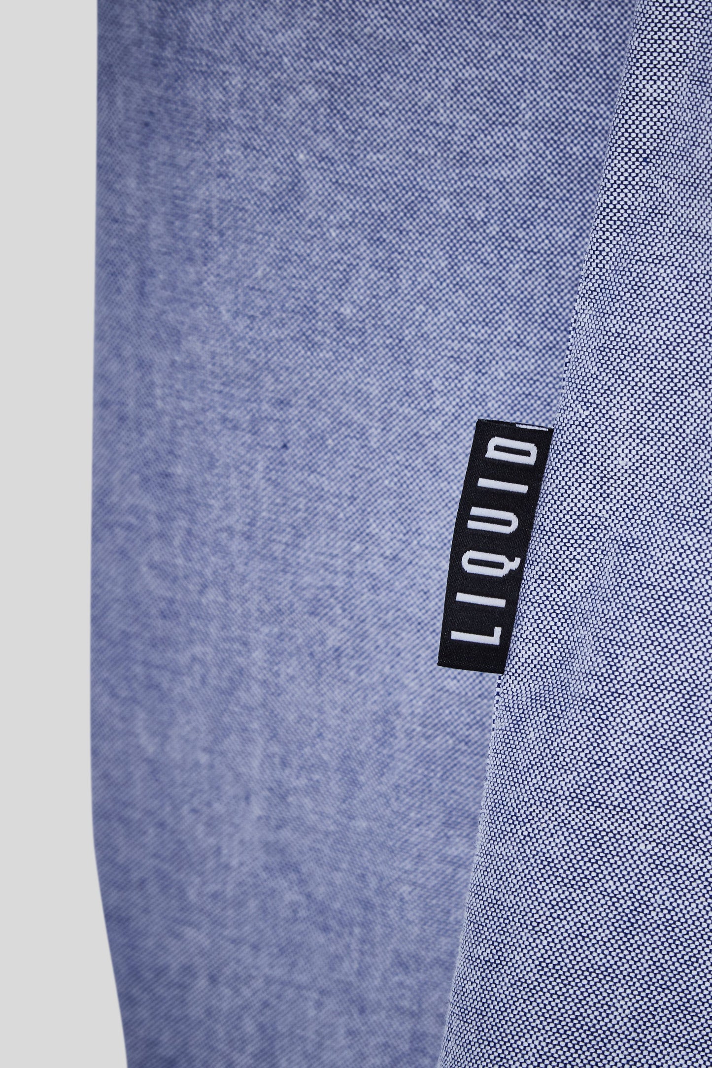 LIQUID LONG SLEEVE OXFORD SHIRT - BLUE OXFORD