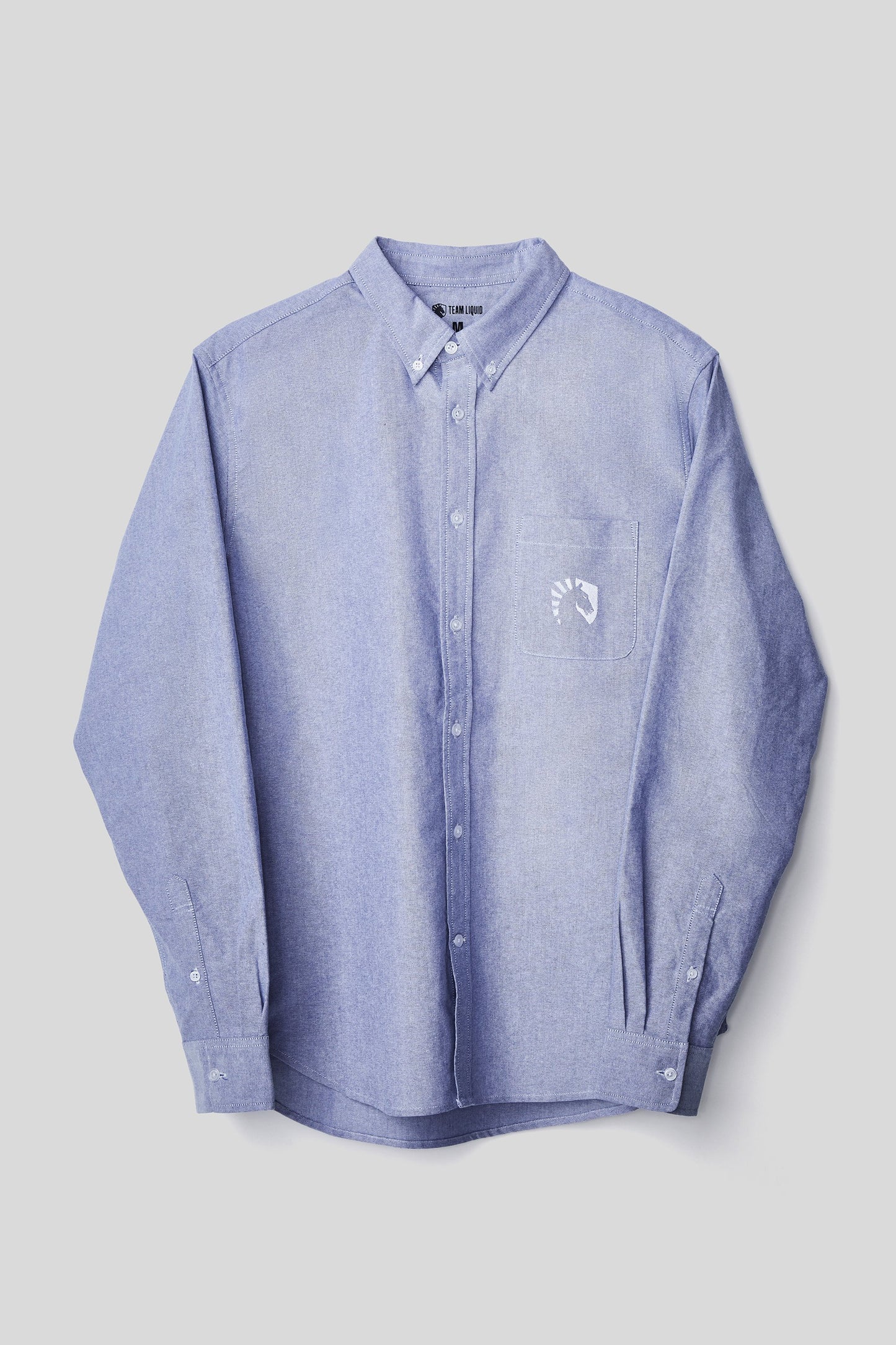 LIQUID LONG SLEEVE OXFORD SHIRT - BLUE OXFORD