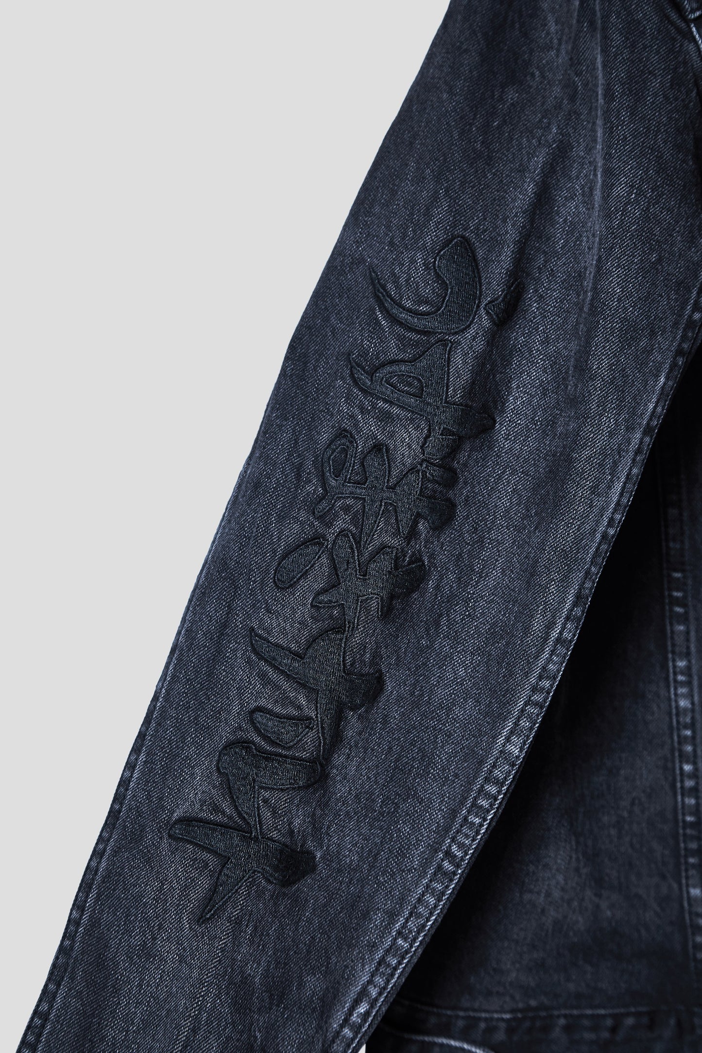 LIQUID x NARUTO LEAF VILLAGE DENIM JACKET