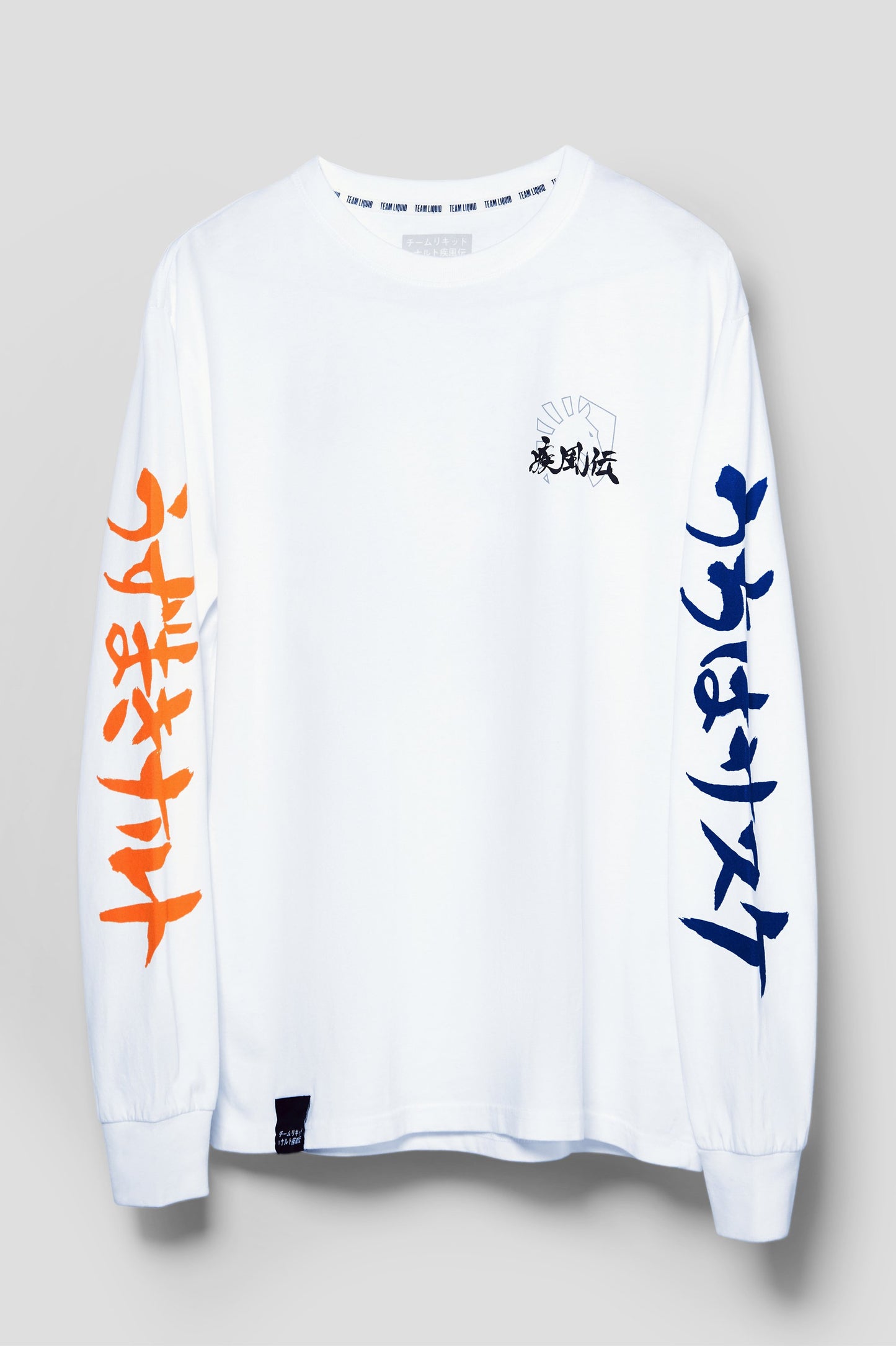 LIQUID x NARUTO VERSUS LONG SLEEVE TEE - WHITE