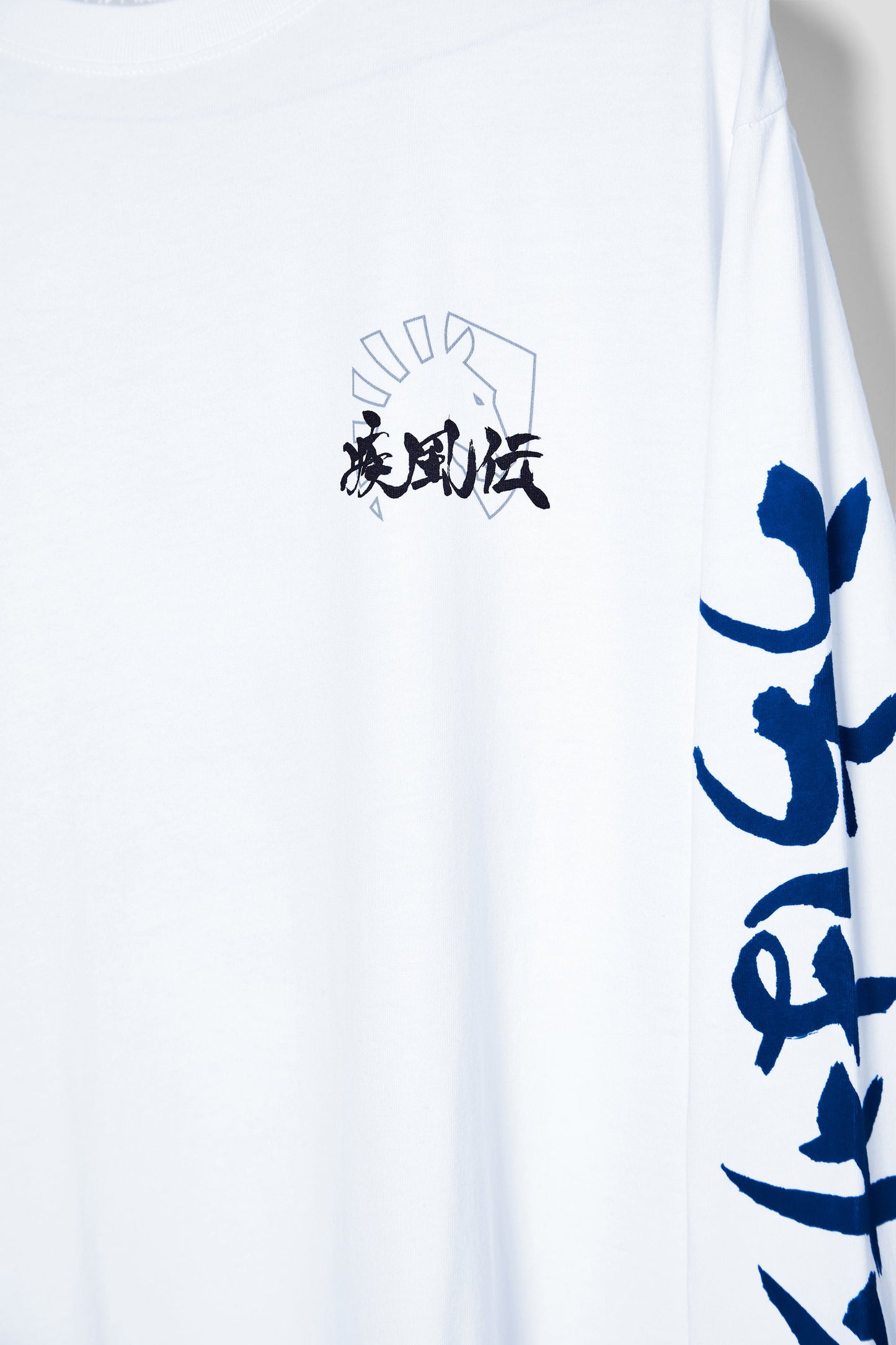 LIQUID x NARUTO VERSUS LONG SLEEVE TEE - WHITE
