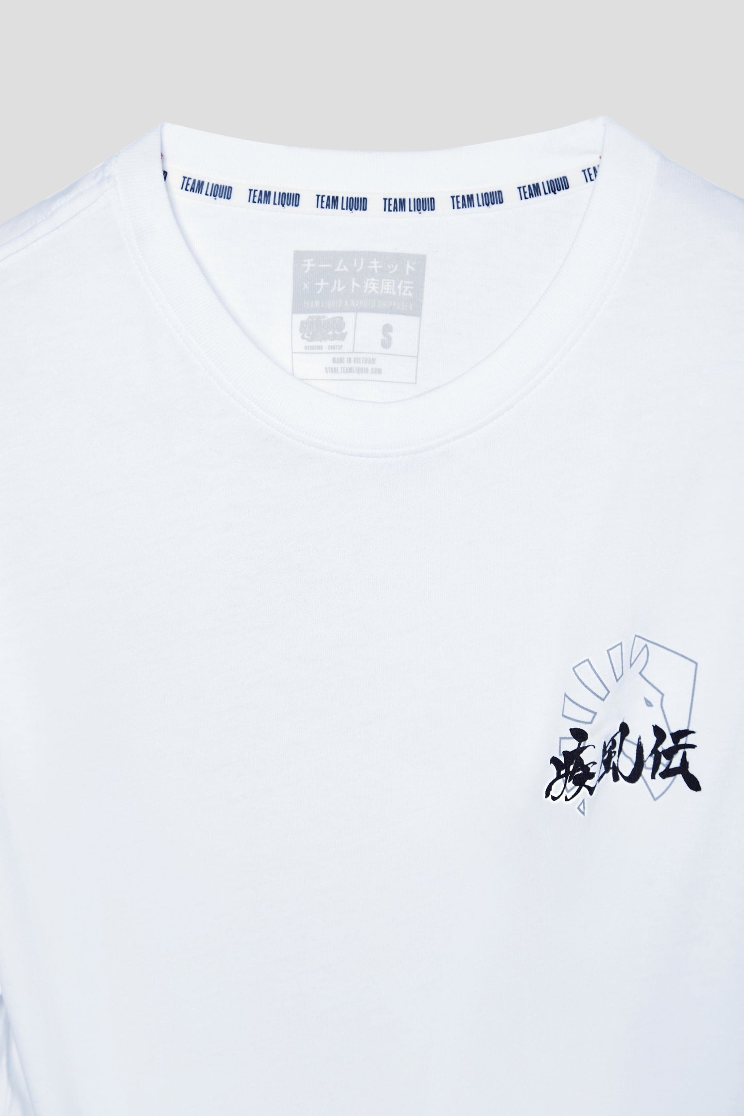 LIQUID x NARUTO VERSUS LONG SLEEVE TEE - WHITE