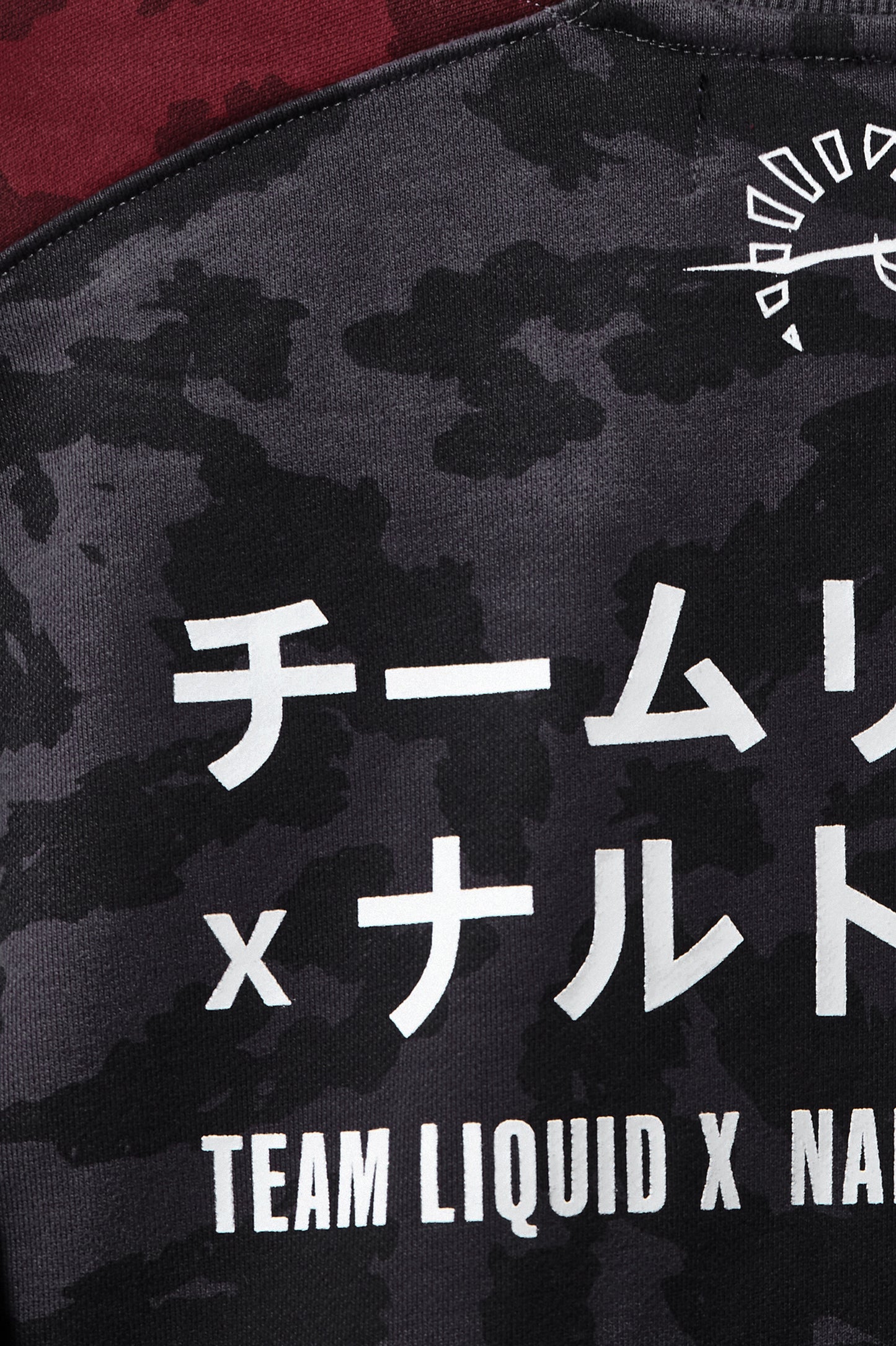 NARUTO AKATSUKI CHARCOAL PATTERN CREWNECK SWEATSHIRT