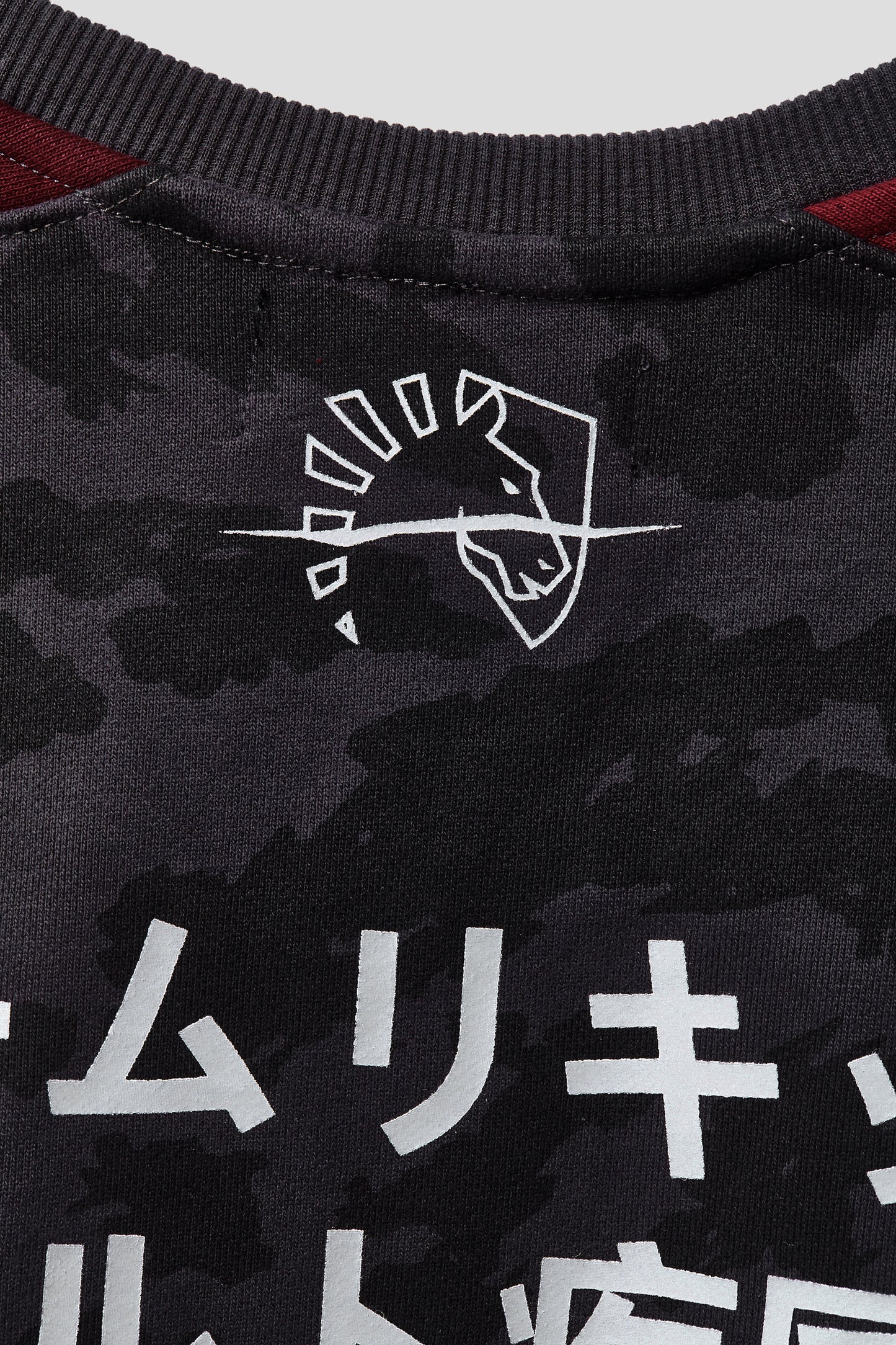 NARUTO AKATSUKI CHARCOAL PATTERN CREWNECK SWEATSHIRT