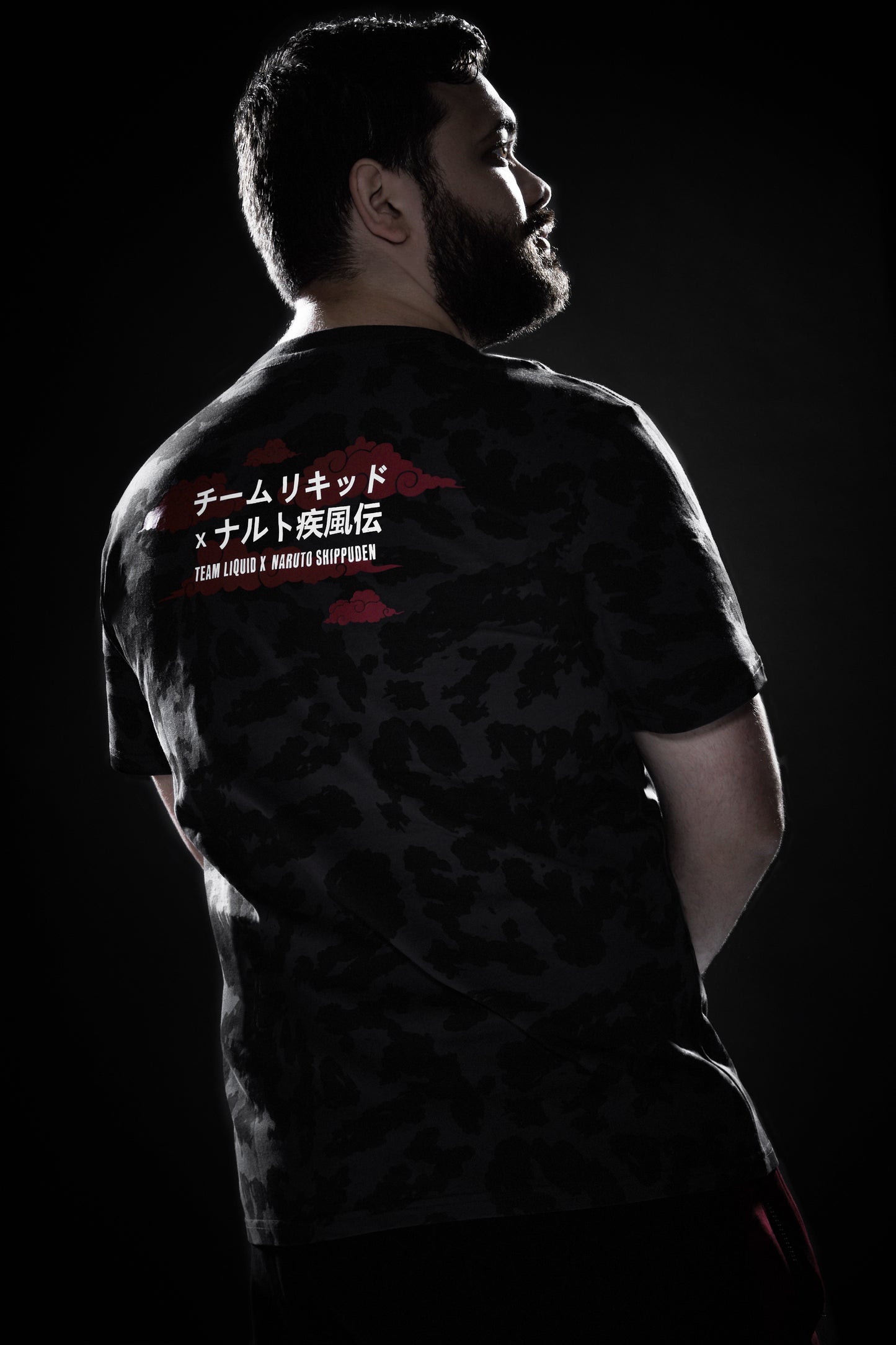 NARUTO AKATSUKI ITACHI AMATERASU SHORT SLEEVE TEE