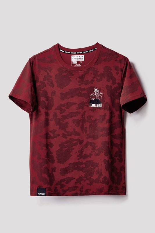 NARUTO AKATSUKI ITACHI DŌJUTSU SHORT SLEEVE TEE