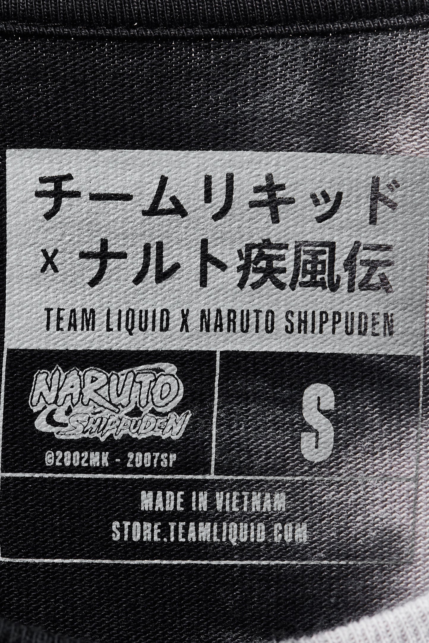 LIQUID x NARUTO AKATSUKI ZETSU DIP LONG SLEEVE TEE