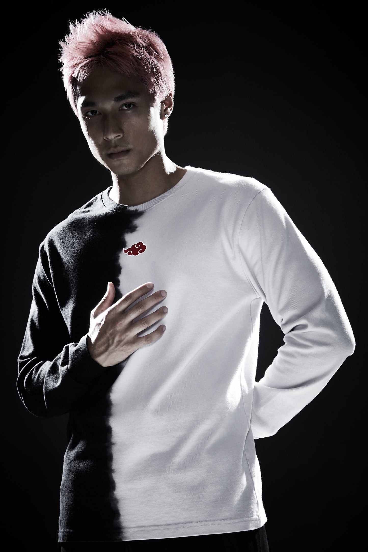 LIQUID x NARUTO AKATSUKI ZETSU DIP LONG SLEEVE TEE