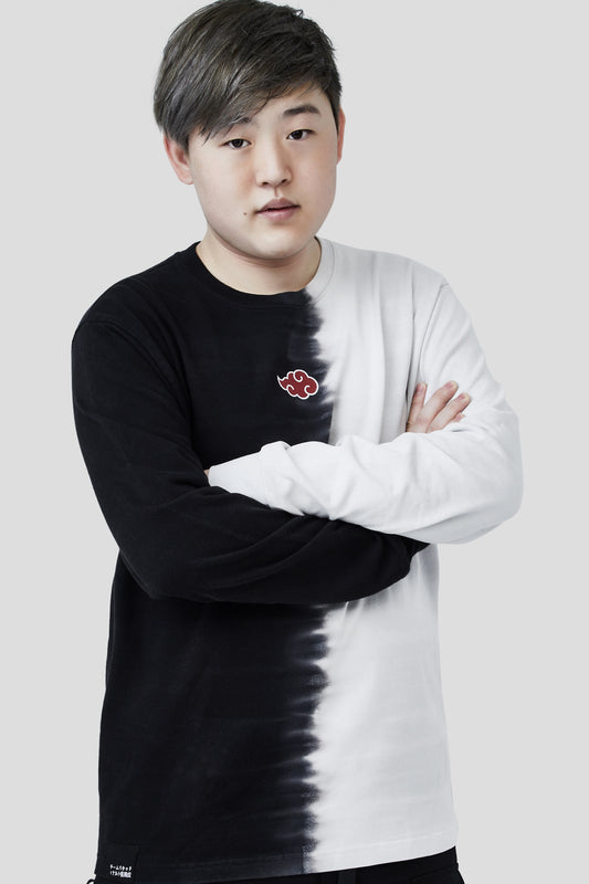 LIQUID x NARUTO AKATSUKI ZETSU DIP LONG SLEEVE TEE
