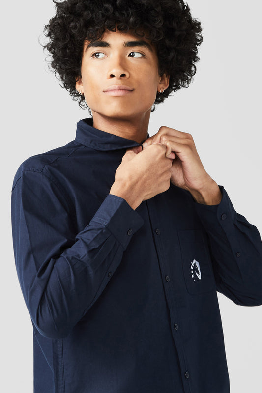LONG SLEEVE BUTTON UP SHIRT