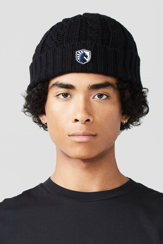 CABLE KNIT FISHERMAN BEANIE