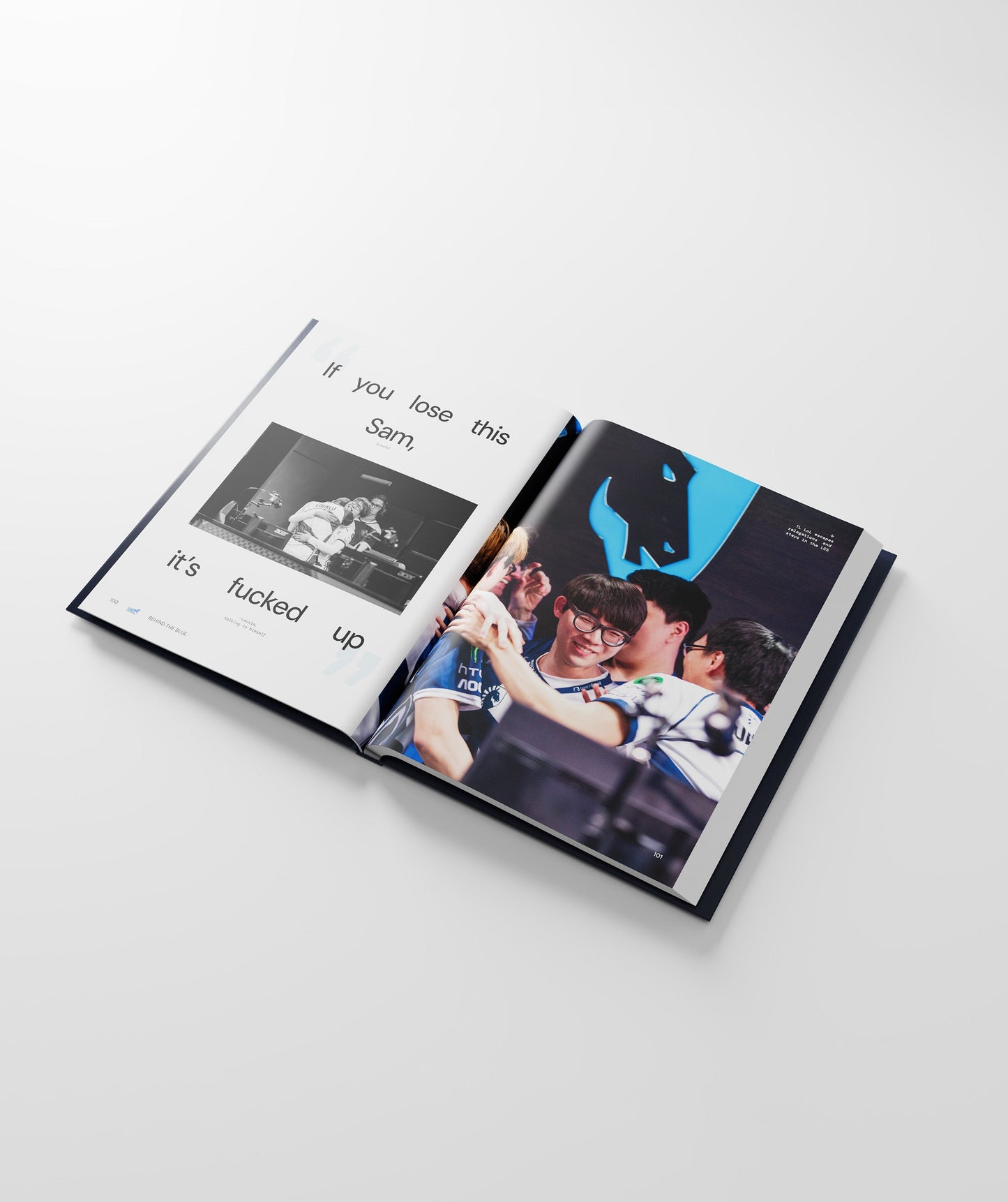 BEHIND THE BLUE: A VISUAL HISTORY OF 25 YEARS OF TEAM LIQUID