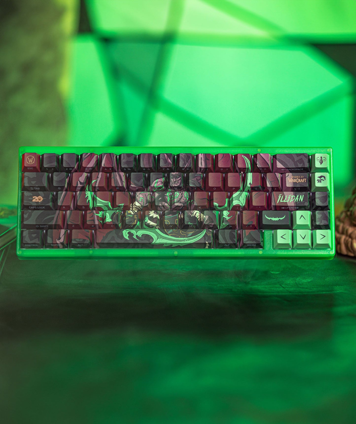 WORLD OF WARCRAFT ILLIDAN STORMRAGE KEYCAP SET