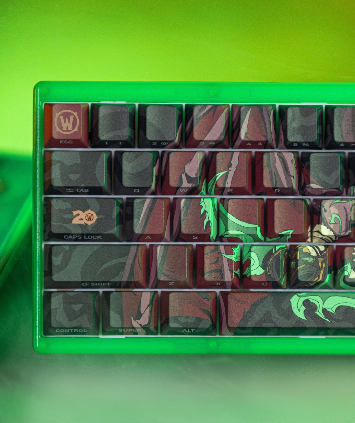 WORLD OF WARCRAFT ILLIDAN STORMRAGE KEYCAP SET