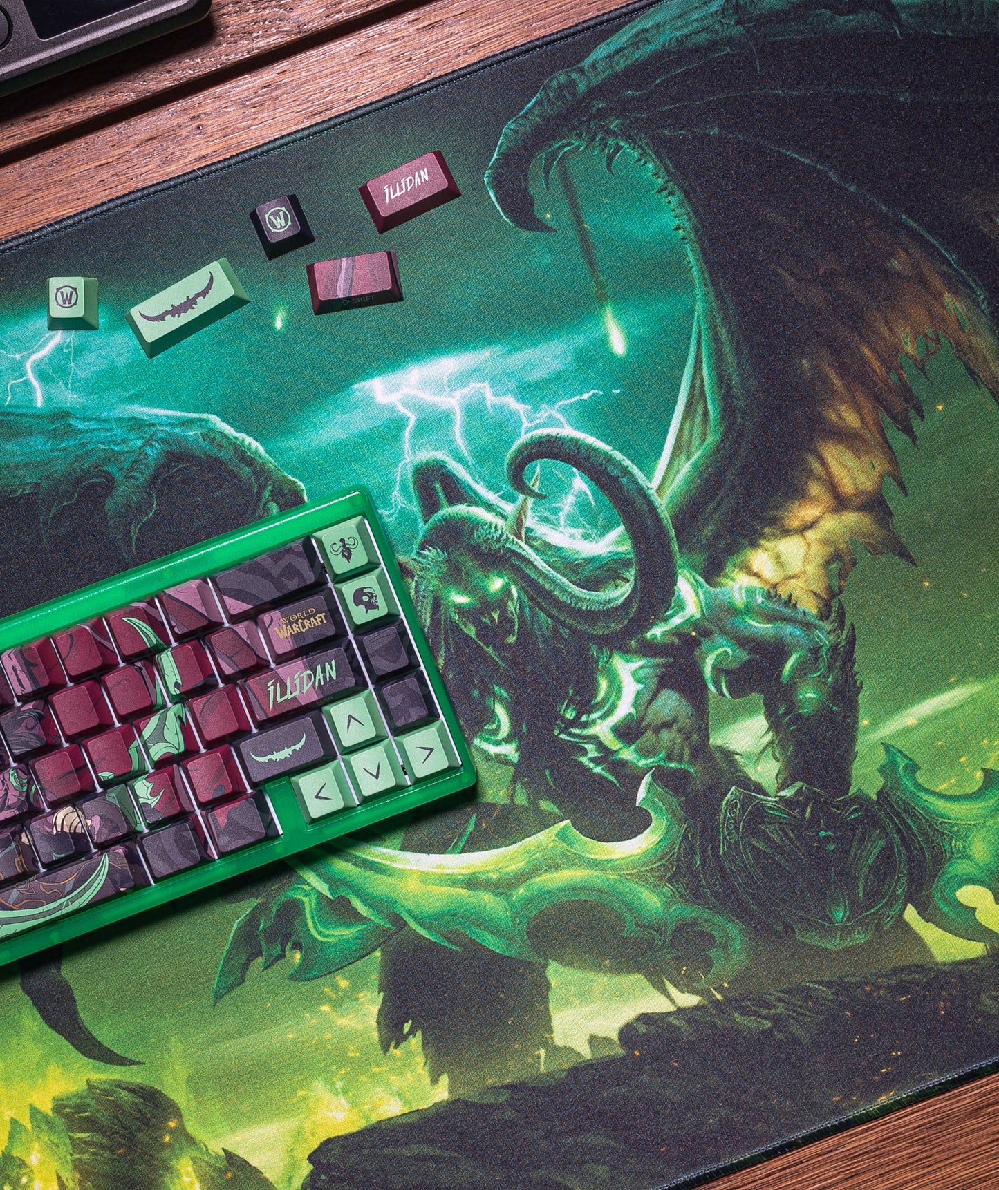 WORLD OF WARCRAFT ILLIDAN MOUSEPAD