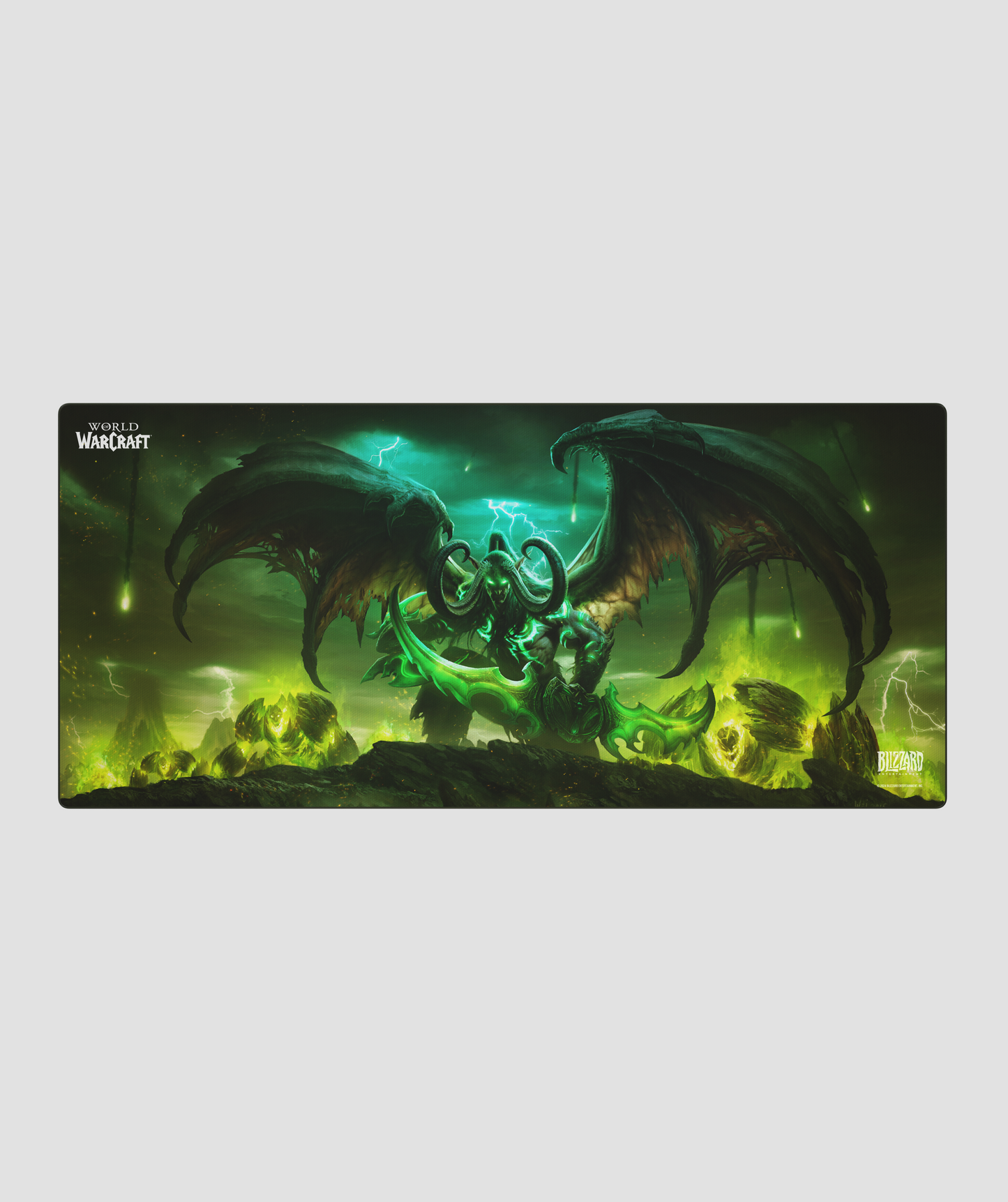 WORLD OF WARCRAFT ILLIDAN MOUSEPAD