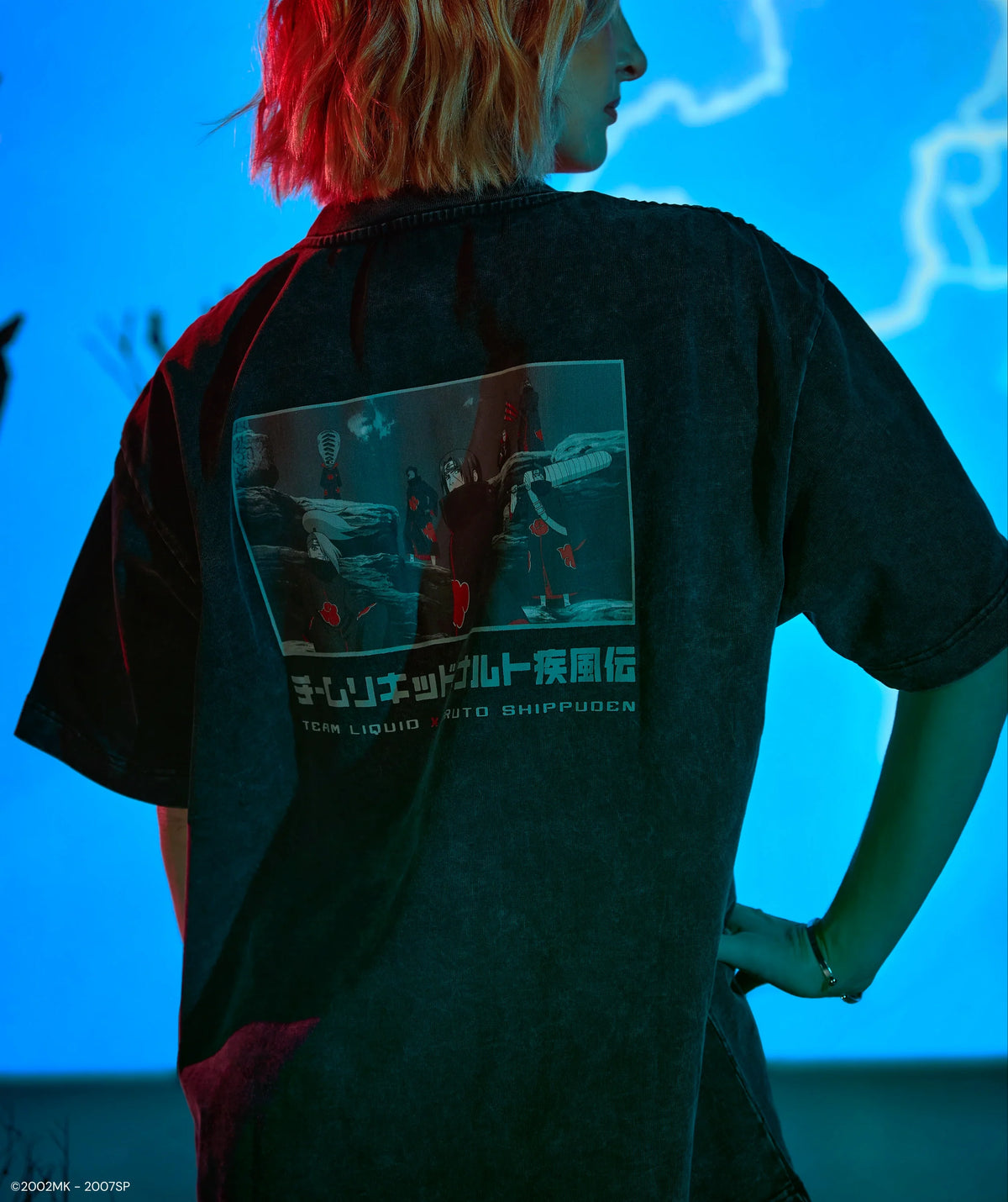 NARUTO AKATSUKI SHARINGAN DOJUTSU TEE