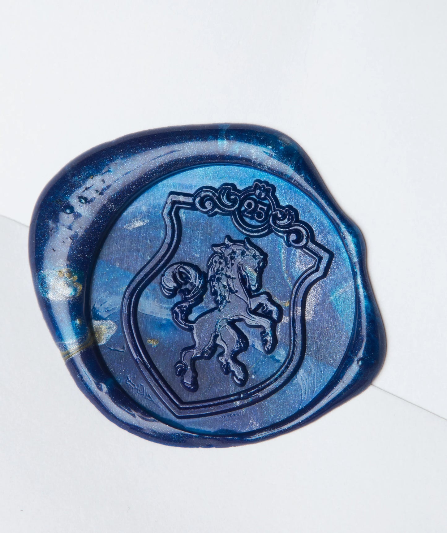 QUARTER CENTURY WAX STAMP SEAL