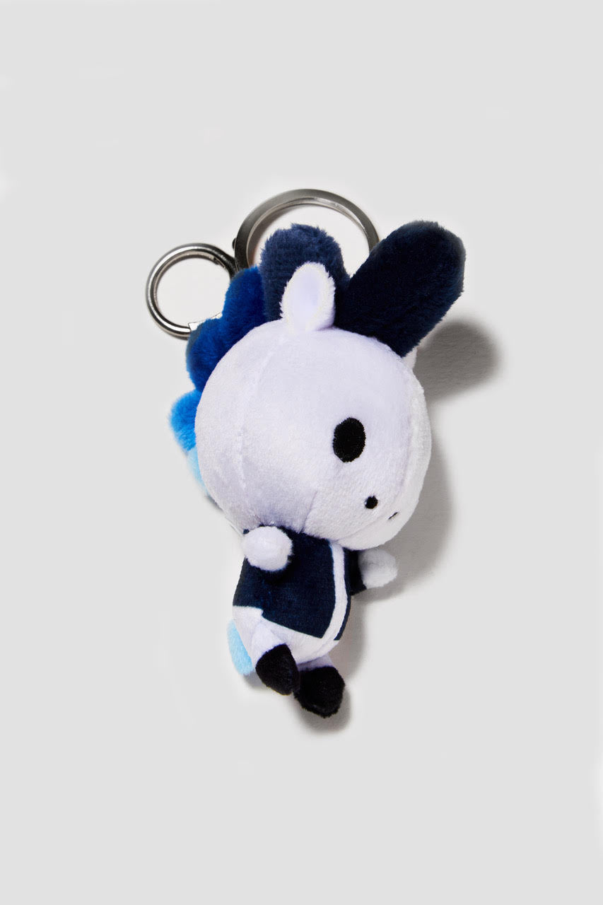 BLUE PLUSH KEYCHAIN