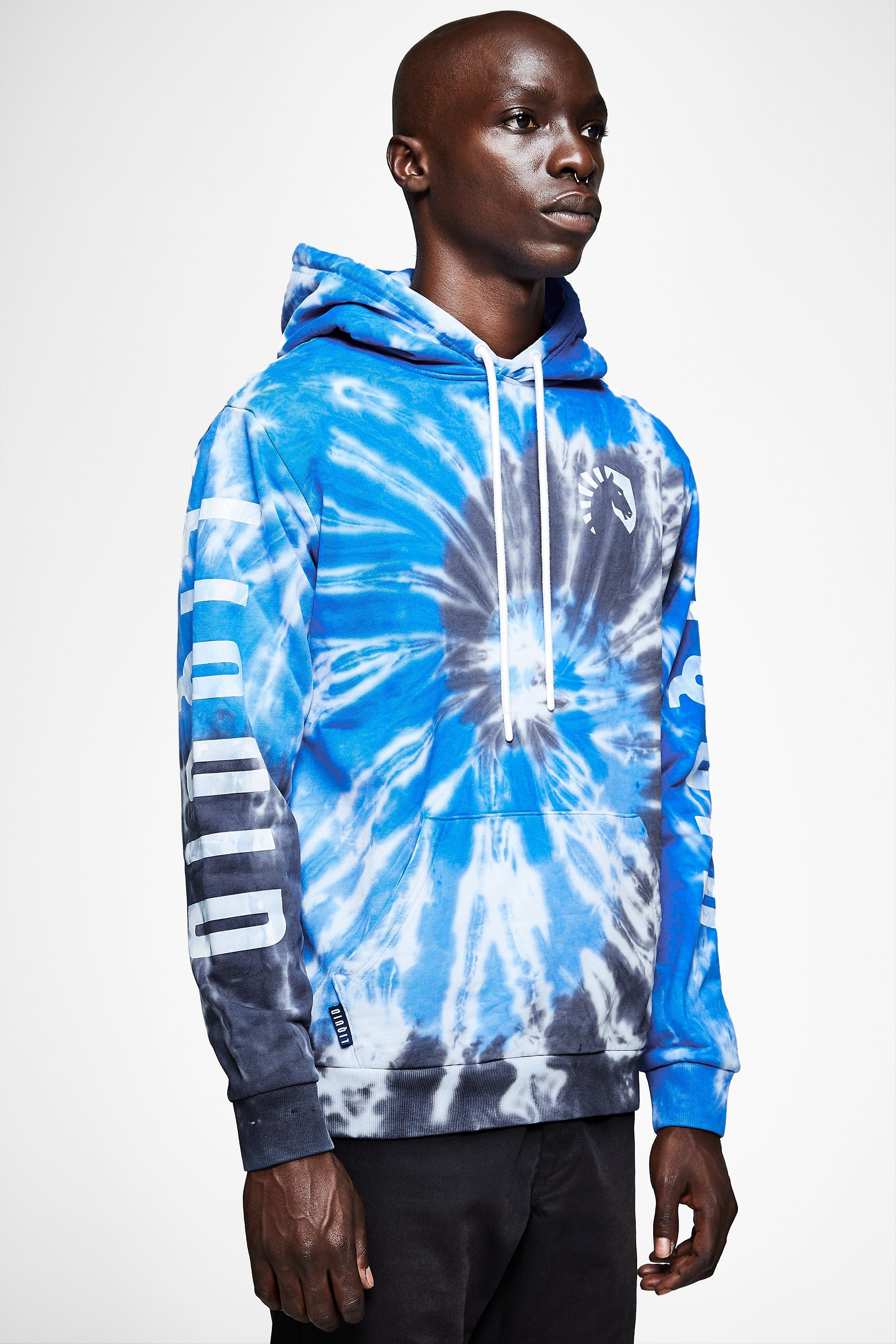 Spiral tie cheap dye hoodie