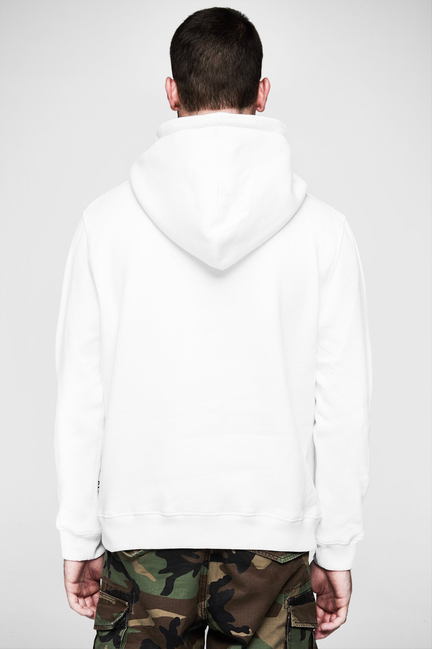 TL CORE PULLOVER HOODIE WHITE