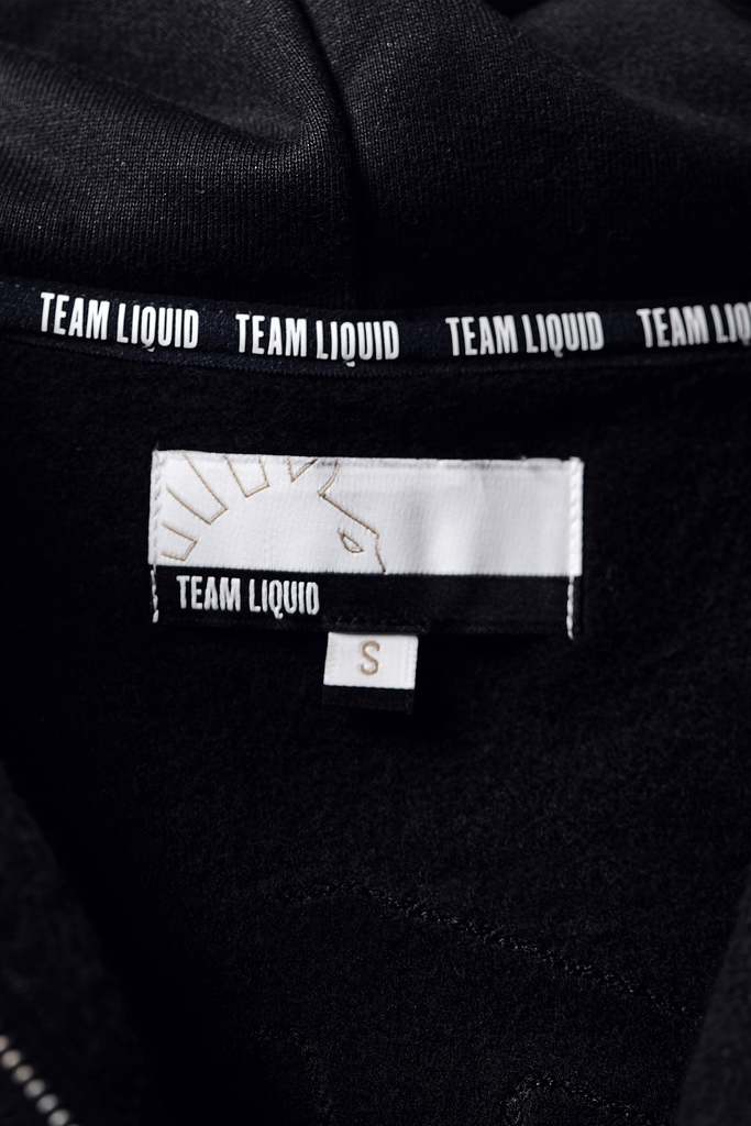 LIQUID EMBROIDERED LOGO ZIP HOODIE - Team Liquid