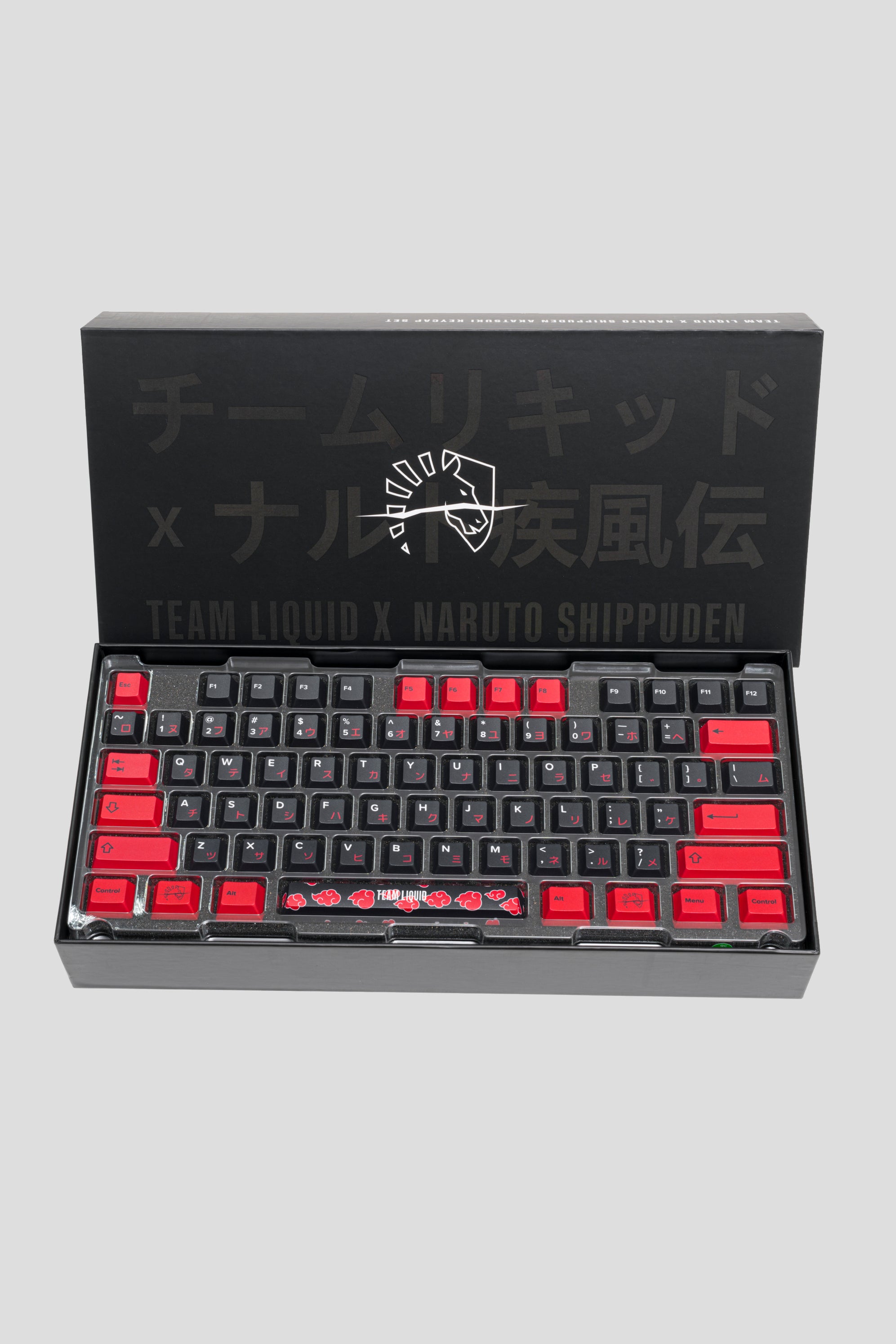 LIQUID x NARUTO AKATSUKI KEYCAP SET Team Liquid Europe