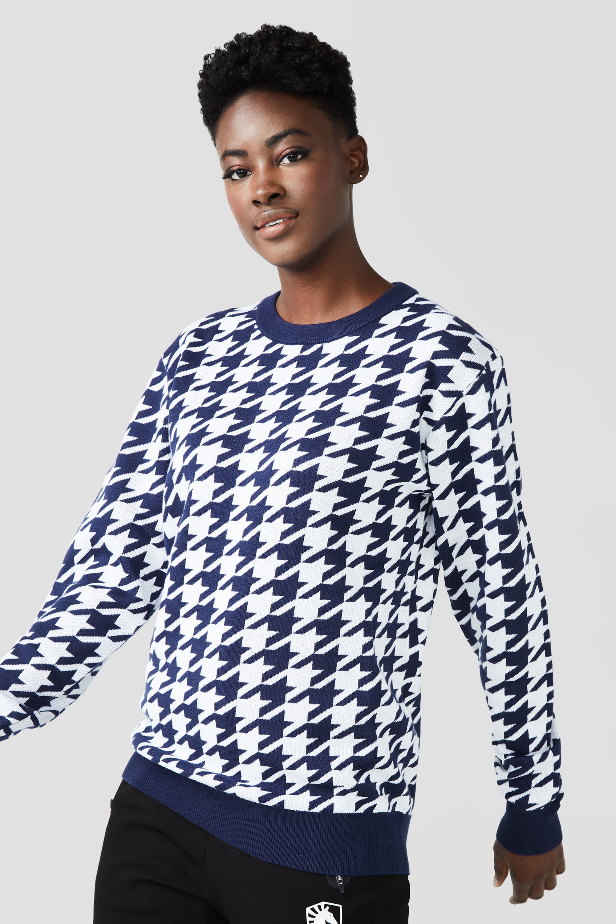 LIQUID HOUNDSTOOTH SWEATER Team Liquid Europe