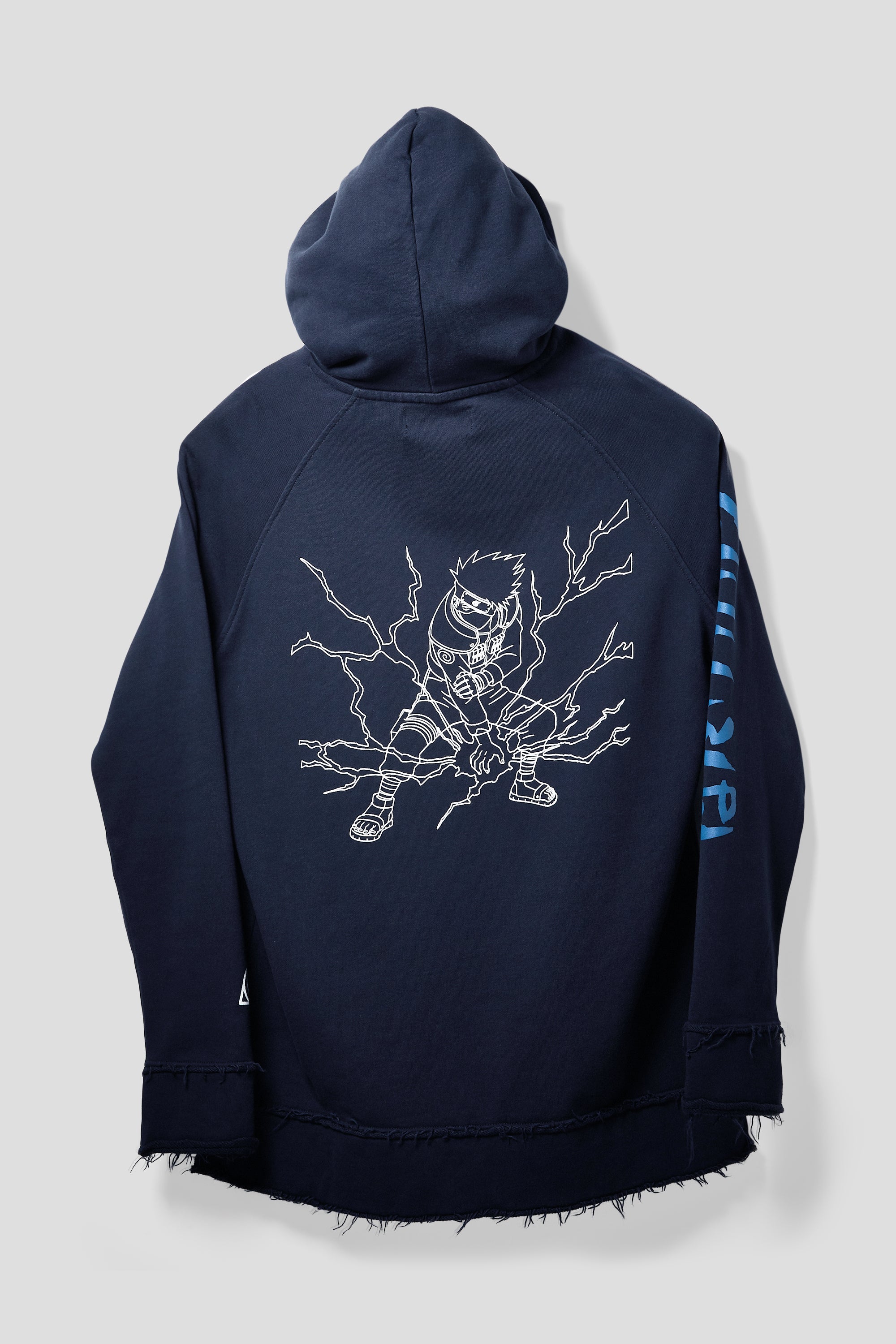 LIQUID X NARUTO 20Y FRAYED PULLOVER KAKASHI HOODIE – Team Liquid
