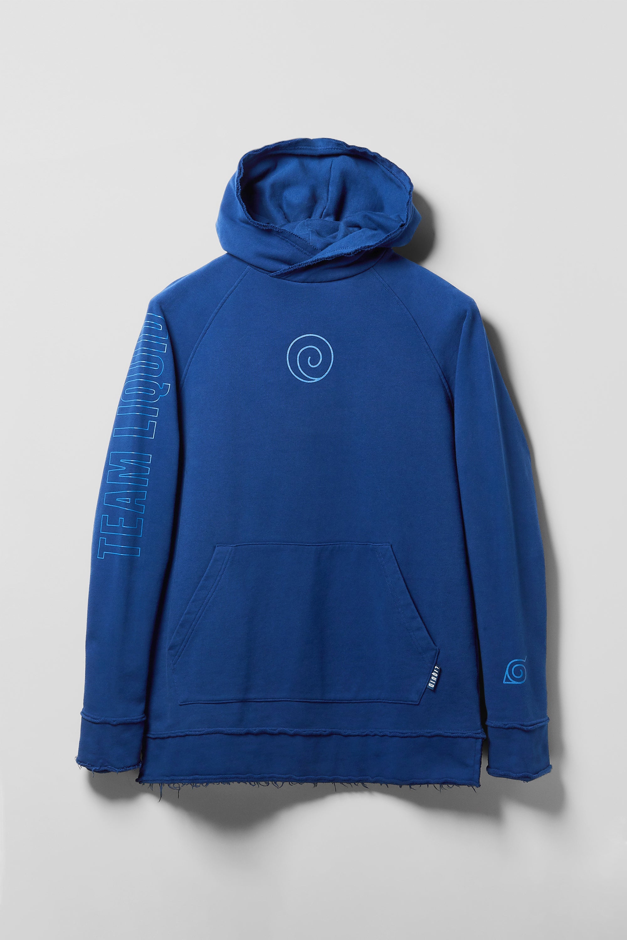 LIQUID X NARUTO 20Y FRAYED PULLOVER FRIENDSHIP HOODIE – Team